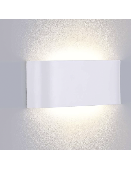 Applique en plâtre G9 Montage mural Double émission lumineuse