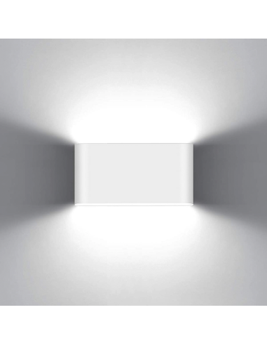 Applique en plâtre G9 Montage mural Double...