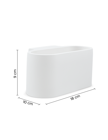 Applique en plâtre G9 Montage mural Double...