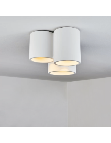 Applique murale en plâtre à peindre Plafonniers...