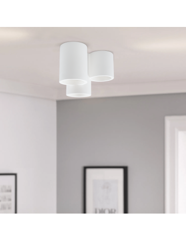 Applique murale en plâtre à peindre Plafonniers...