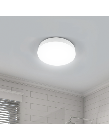 Plafonnier LED Orbita 50W lumière blanche 6000K Applique intérieure ronde mince