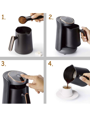 Bouilloire électrique à café turc avec...