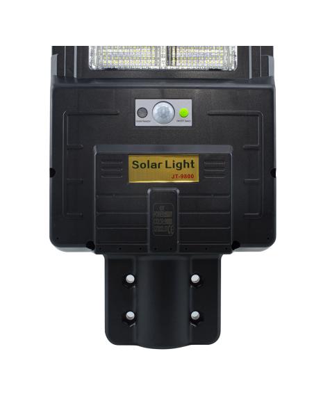 508255 Lampadaire charge solaire 800W détecteur de mouvement et télécommande