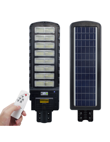 508255 Lampadaire charge solaire 800W détecteur...