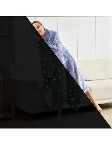 Couverture magique enfant Couverture lavande...