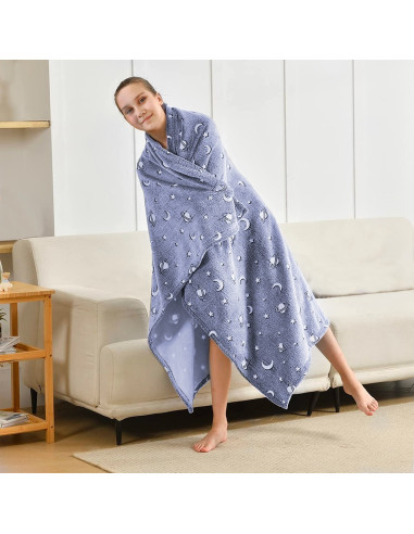 Couverture magique enfant Couverture lavande...
