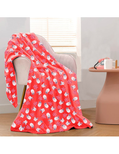 Couverture Magique Enfant Renne et Père Noël...