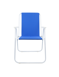 Chaise de jardin pliante en acier Sea Beach Relax pour le camping