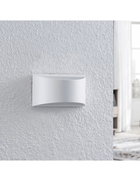 Applique murale en plâtre GS-5022 Montage mural G9 double émission lumineuse