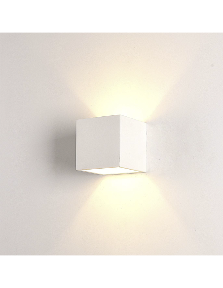 Applique Murale en Plâtre GS-5019 G9 Montage Mural Double Émission de Lumière