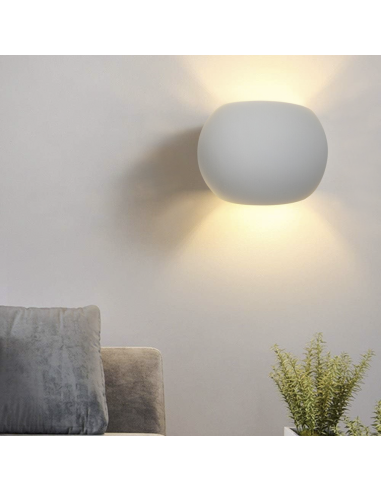 Applique en plâtre GS-5017 G9 Montage mural...