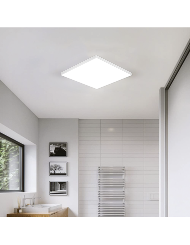 Plafonnier LED 22W Lumière Blanche 6000K Lampe...