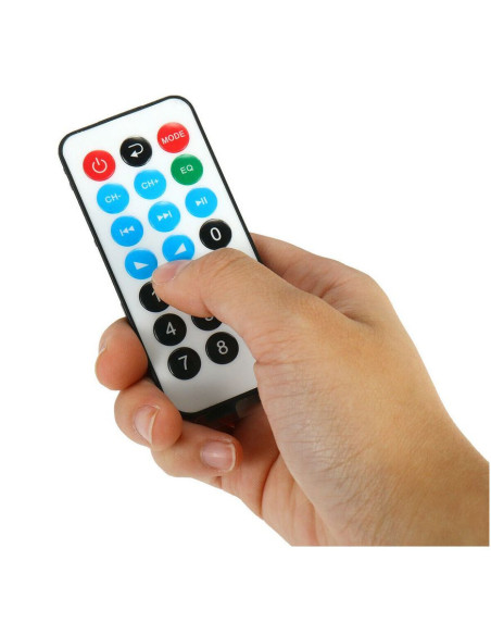 Karaoké Bluetooth Stéréo HiFi Amplificateur MP3 Ecran LCD Entrée USB et SD