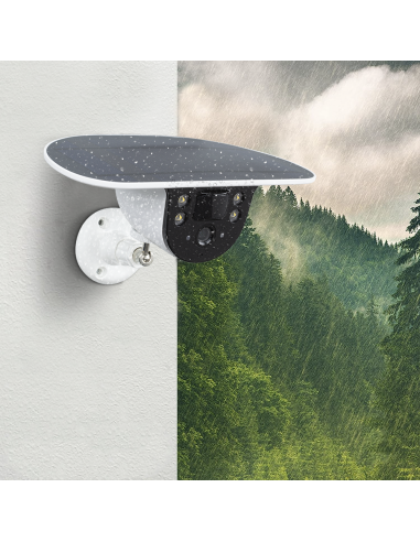 Caméra charge solaire contrôle d'APP Wi-Fi...