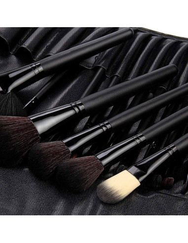 24 pinceaux de maquillage professionnels pour...