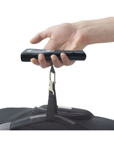 Pèse-bagage numérique portable avec lampe de poche mètre Max 50 kg