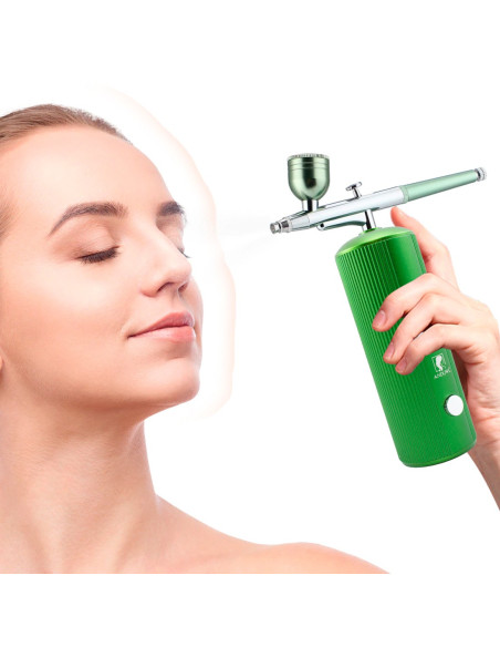 Nébuliseur d'aérographe rechargeable pour le soins de la peau le visage le corps