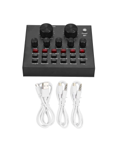 Kit microphone à condensateur pour PC avec filtre anti-pop de carte son trépied