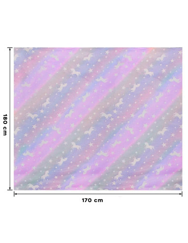 Couverture Magique Enfant Lilas Fluorescent...