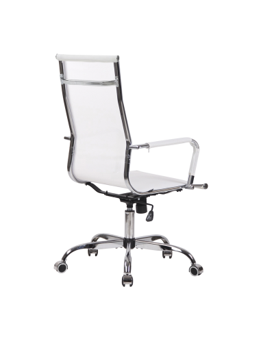 Chaise de bureau en maille à dossier haut RENZO...