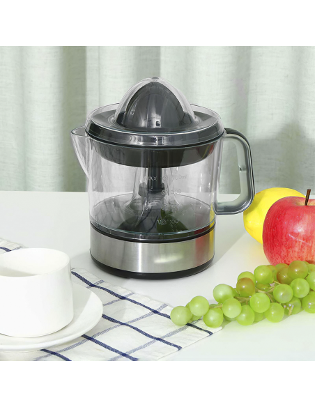 Presse-agrumes électrique JE-623D 45W Carafe 700ml et double cône en plastique