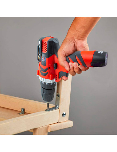 Perceuse-visseuse sans fil à double batterie 12...