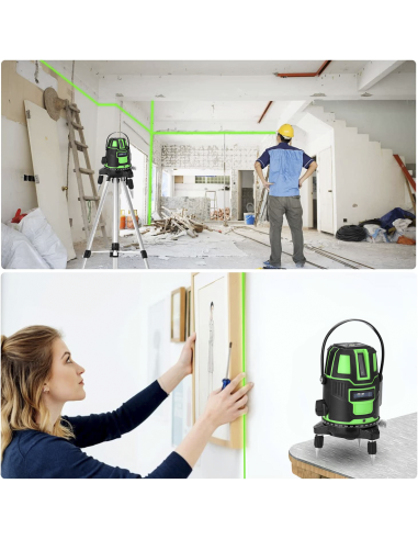 Niveau laser à nivellement automatique Faisceau...