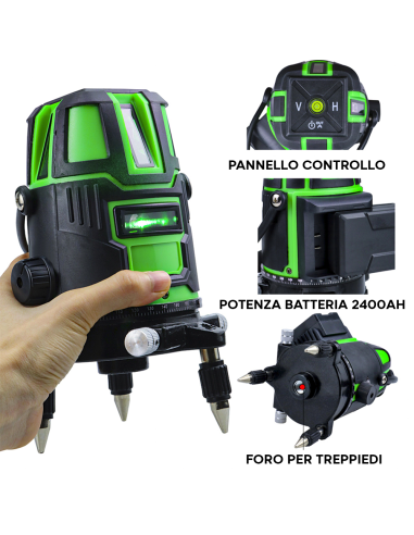 Niveau laser à nivellement automatique Faisceau...