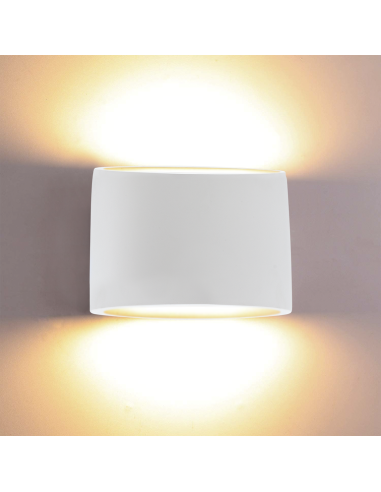 Applique murale en plâtre GS-5016 G9 Montage...