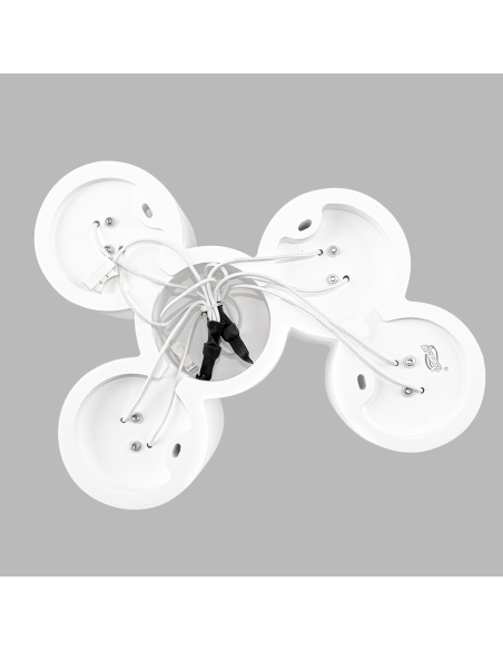 Applique murale en plâtre GS-5027 Plafonniers 5 cylindres GU10 à peindre