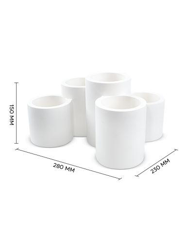 Applique murale en plâtre GS-5027 Plafonniers 5...