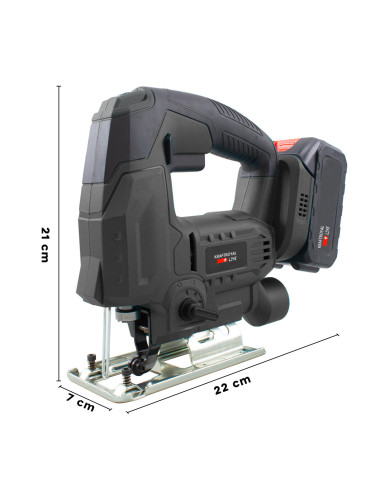 Scie à batterie au lithium rechargeable avec...