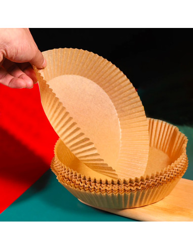 Papier cuisson pour Air Fryer 50 pcs rond 20cm...
