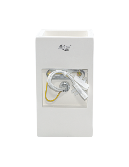 Applique murale en plâtre GS-5032 Montage mural G9 Double émission lumineuse