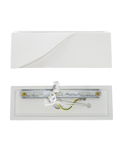 Applique murale en plâtre GS-5045 G9 support mural Double émission lumineuse