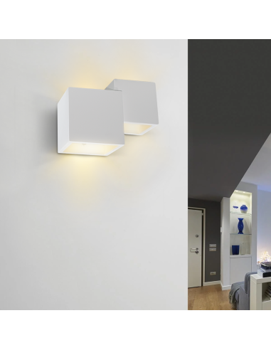 Applique murale en plâtre GS-5042 G9 support...