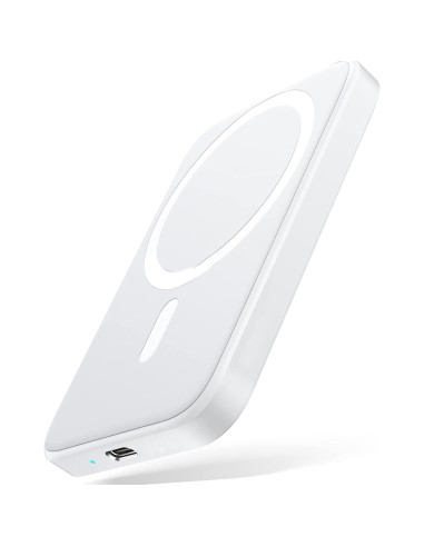 Power Bank magnétique sans fil 5000mAh 5V...