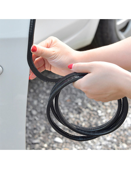 Couvre-profilé protection portière voiture 2 articulations 65cm universel PVC