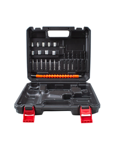 Perceuse sans fil à double batterie 21V...