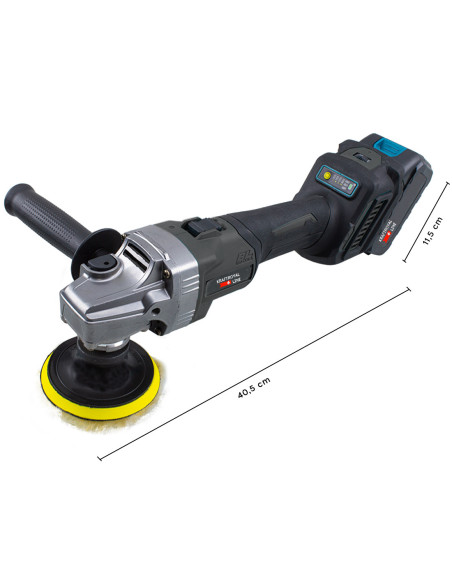 Meuleuse d'angle à double batterie 48V Meuleuse sans fil 8500rpm