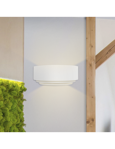 Applique murale en plâtre G9 Attack Applique GS-5041 murale LED double émission