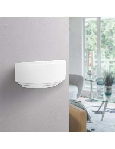 Applique murale en plâtre G9 Attack Applique...