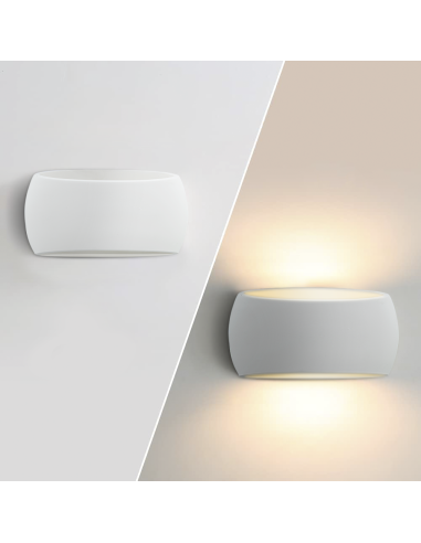 Applique murale en plâtre GS-5021 Montage mural...