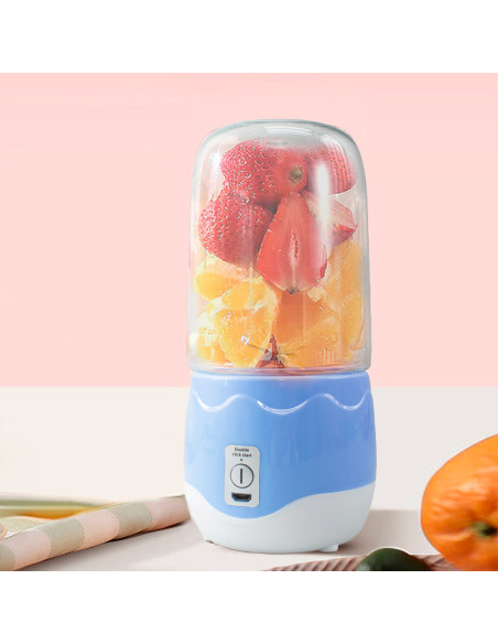 Extracteur presse-agrumes électrique mini mélangeur portable rechargeable 400ml