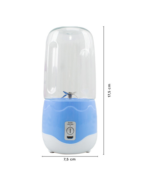 Extracteur presse-agrumes électrique mini mélangeur portable rechargeable 400ml