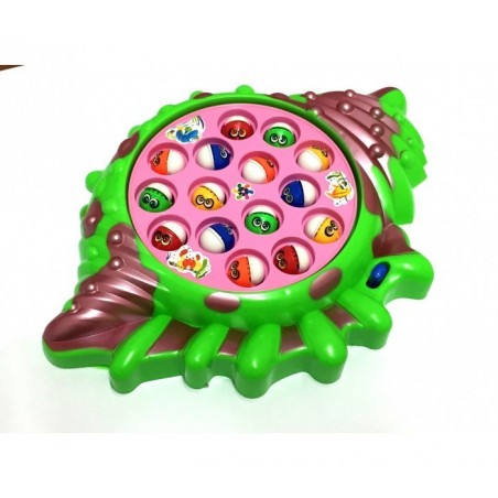 Jeu - Pêche le petit étang à poissons avec 15 poissons et des effets sonores concours de pêche Jeu de société - 366438