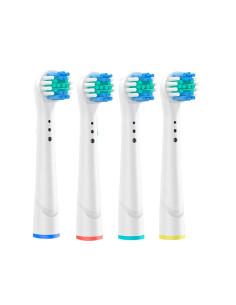 4 pièces têtes de rechange compatibles brosse à dents...