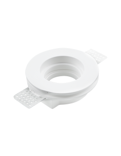 Douille en plâtre rétractable GS-5009 Round White...