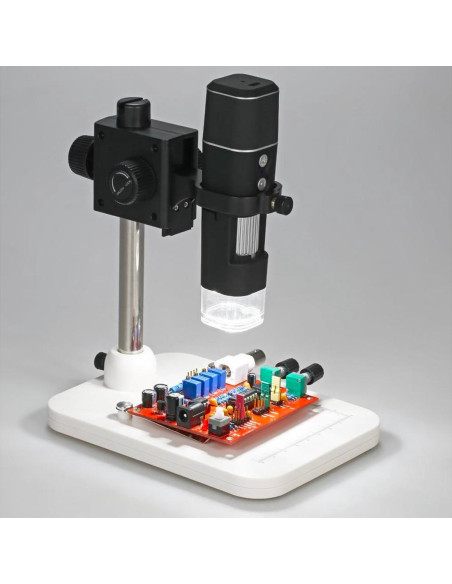 Microscope contrôle d'application de smartphone vidéo numérique Wi-Fi portable